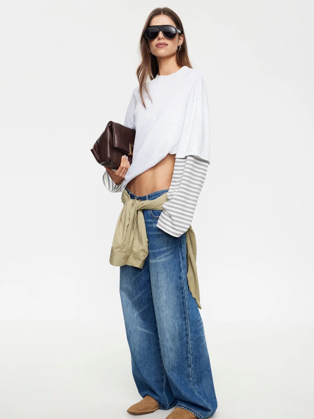 LIONESS | BOTTEGA SHIRT | ASH STRIPE | 1R